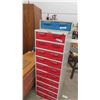 Image 1 : Datacase 20 Drawer Metal Index Cabinet 55'' x 28'' x 19'' & 2 Door Index Cabinet