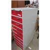 Image 2 : Datacase 20 Drawer Metal Index Cabinet 55'' x 28'' x 19'' & 2 Door Index Cabinet