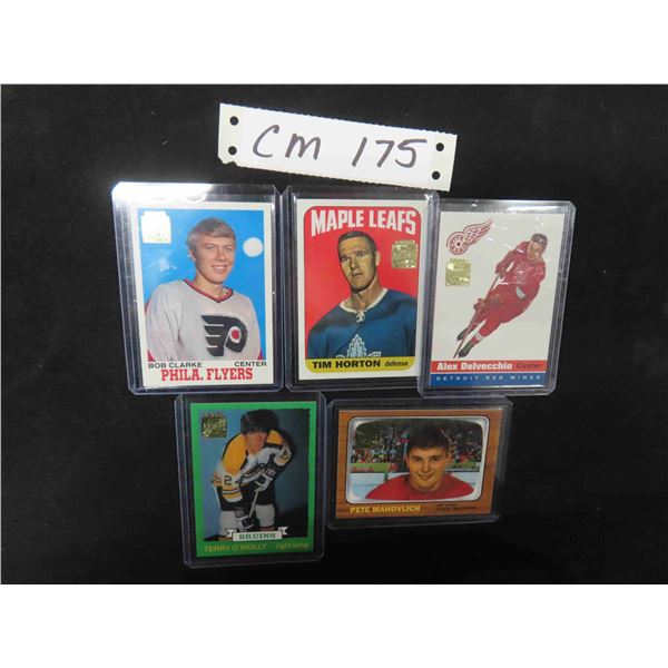 5 Hockey Cards