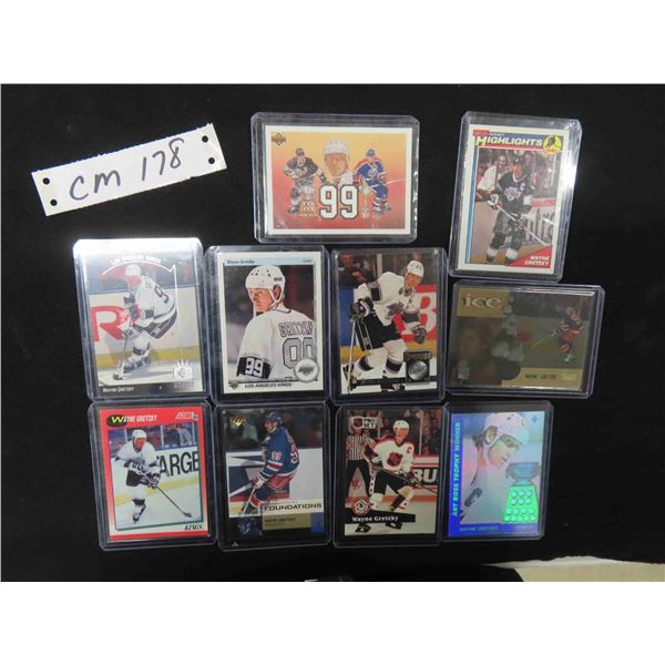 10 Wayne Gretzky Cards