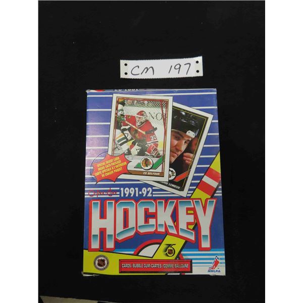 (2) 1991/92 OPC Hockey Boxes Sealed