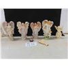 Image 1 : 5 Angel Figures , 2 Smaller Ornaments