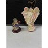 Image 6 : 5 Angel Figures , 2 Smaller Ornaments
