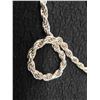 Image 3 : Sterling Silver 4.5mm Rope Chain : Total Length 36'' , Total 