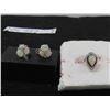 Image 1 : New Opal Ring and Earrings Combination :  RING - Pear Shaped Fire Opal