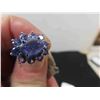 Image 11 : New Complete Set of Natural Tanzanite : RING - Blue Tanzanite on