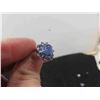 Image 7 : New Complete Set of Natural Tanzanite : RING - Blue Tanzanite on