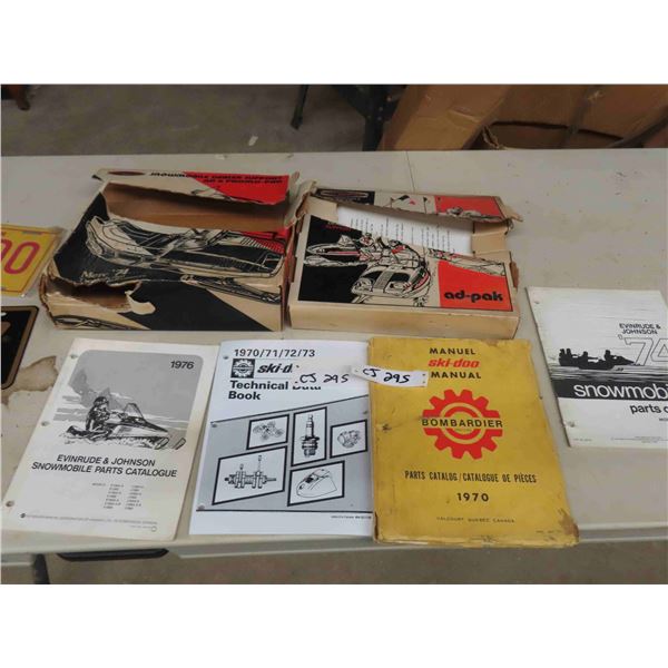 Manuals : 1970 Skidoo , 1970-73 Skidoo Technical Data Book, 