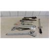 Image 1 : 3 Crescent Wrenches - up to 24", Channel Pliers, 3/4" Wrench, Pipe Wrench, 1/2" 