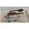 Image 3 : 3 Crescent Wrenches - up to 24", Channel Pliers, 3/4" Wrench, Pipe Wrench, 1/2" 