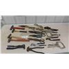 Image 1 : Tin Snips, Vice Grips, Pliers, Pipe Wrench, Riveter, Hammers