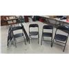 Image 1 : 8 Folding Chairs