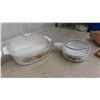 Image 2 : 6 Casserole Dishes - 5 with Lids