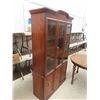 Image 3 : China Cabinet 14" x 42" x 77" + Table 30" x 40" x 60" with (2) 16" Leaves