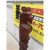 Image 11 : Wood Carved Todem Pole Display 20" Tall & Carved Tribal Mask -