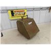 Image 1 : Copper Fire Place Ash Box with Scoop - Vintage 12" x 13" x 15"