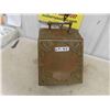 Image 2 : Copper Fire Place Ash Box with Scoop - Vintage 12" x 13" x 15"