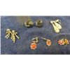 Image 9 : Fashion Jewellery ; Cuff Links, Tie Clips, Vintage Earrings - Clip on + Pierced, Necklaces