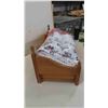 Image 3 : New Trundle Doll Bed 11" x 22" Complete with Mickey Mouse Bedding