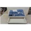 Image 2 : New Trundle Doll Bed - White 11" x 22" Complete with Bedding