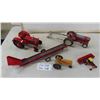 Image 1 : Metal Die Cast Tractors + Implements - Various Scales