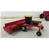 Image 8 : Metal Die Cast Tractors + Implements - Various Scales