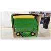 Image 2 : Ertl Die Cast John Deere Forage Wagon + Round Baler 1:16 Scale Ne win Original Box