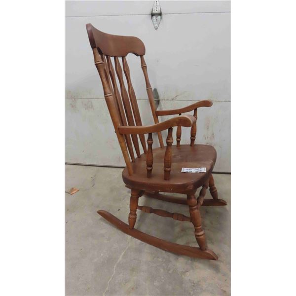 Wooden Rocking Chair