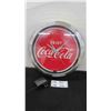 Image 1 : Coca-Cola Neon Wall Clock - Tested + Works