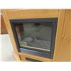 Image 3 : Oak Fireplace with Electric Heater 38'' x 39'' x 10'' 