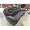 Image 2 : Leather Reclining Couch 84''