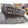 Image 3 : Leather Reclining Couch 84''