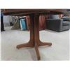 Image 3 : Oak Round Table Split Pedestal 30'' Tall x 42'' Across with 2 Chairs