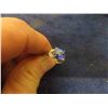 Image 9 : Ladies 10Kt Yellow Gold Ring with 1 Antique Cushion Shape Blue