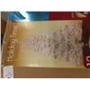 Image 2 : Colorado White 6 1/2' Christmas Tree , Metal Snowman Display