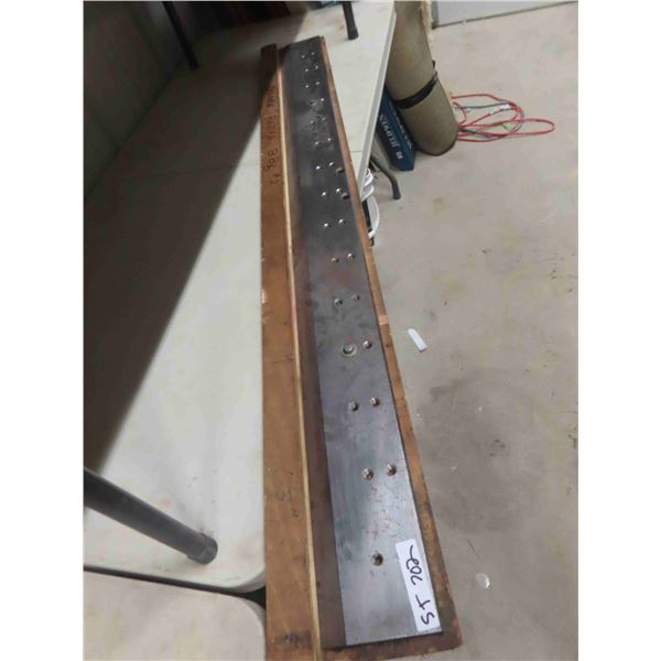 Steel Edge Blade 63'' x 5 1/2'' 