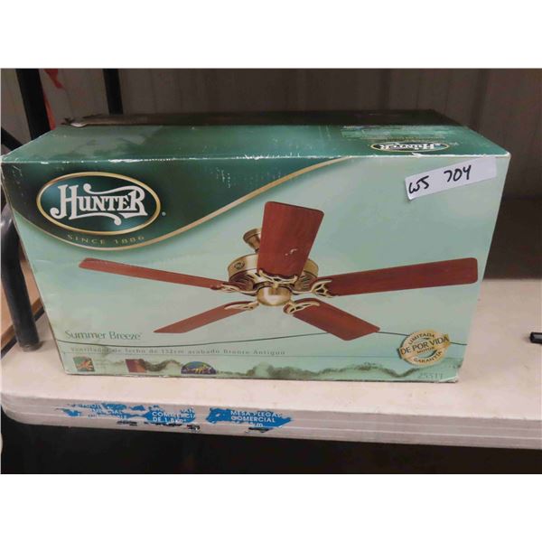 New Hunter 132 cm Ceiling Fan Light Combination