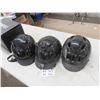 Image 1 : 3 Troxel Riding Helmets Size Large on One , Other 2 Believed to be Size Large As well