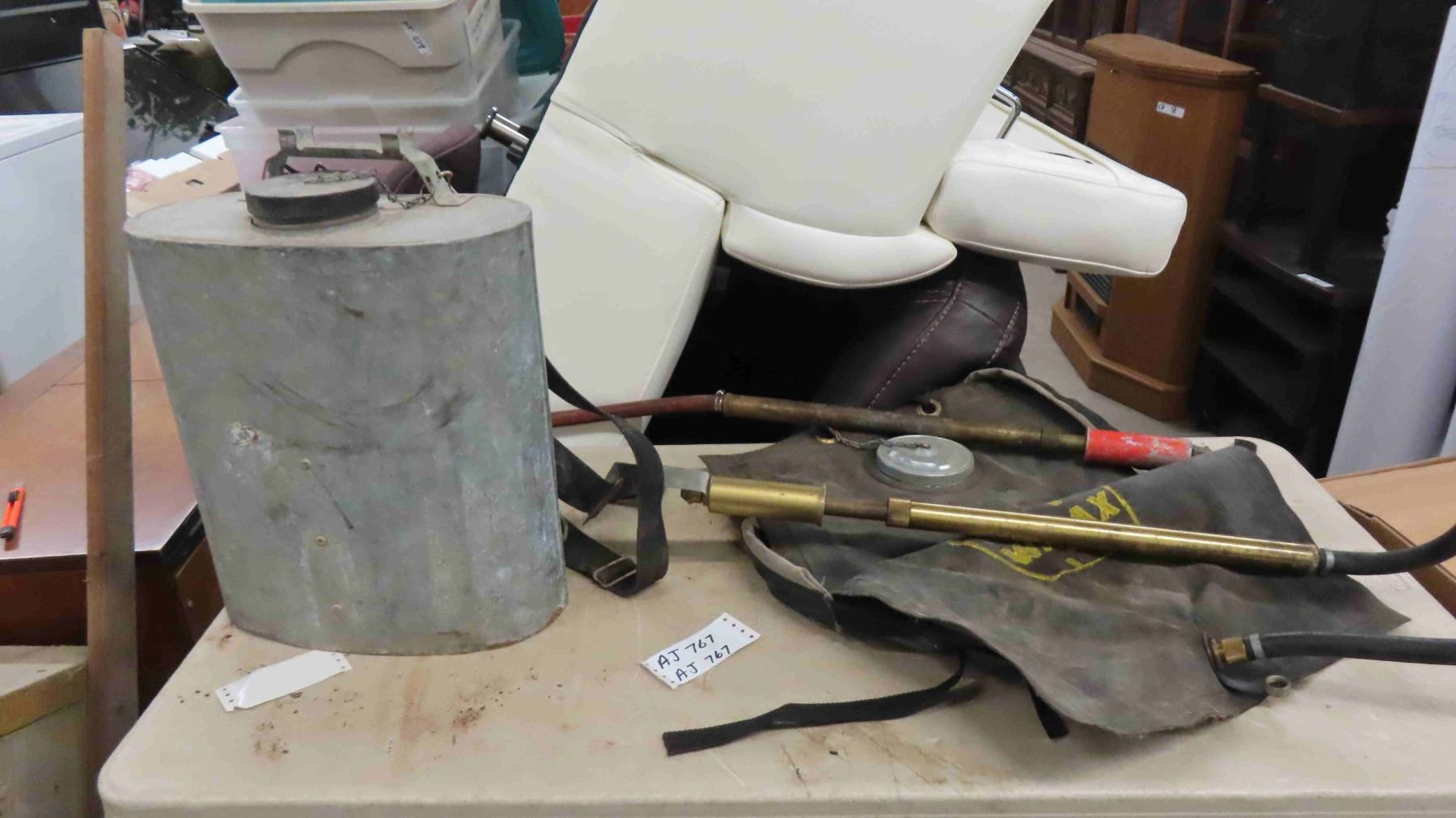 Galvanized Back Pack Sprayer, Fire Fight Line Portable Sprayer