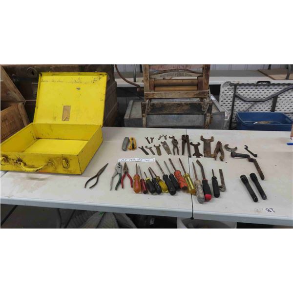 Screwdrivers, Wrenches, Pliers, Flashlights, Tool Box, plus more