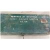 Image 2 : 2 Wooden Boxes ; Province of Manitoba Library Service 9" x 12" x 34" & Box 