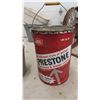 Image 2 : 5 Gal Can ; Union Carbide, Metal Gas Can, Galvanized Pail with Spout, Outdoor