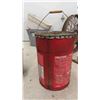 Image 3 : 5 Gal Can ; Union Carbide, Metal Gas Can, Galvanized Pail with Spout, Outdoor