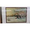 Image 3 : 2 Wooden Frame Pictures - Farm Scene 14.5" x 17.5"