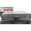 Image 4 : Yamaha Double Cassette Deck Teac AG-500 AMFM Stereo Receiver, Sharp VHS Player