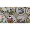 Image 3 : 10 Collector Plates ; Wild flowers, (3) Small Framed Pictures, 3 Bells, Clam Ceramic