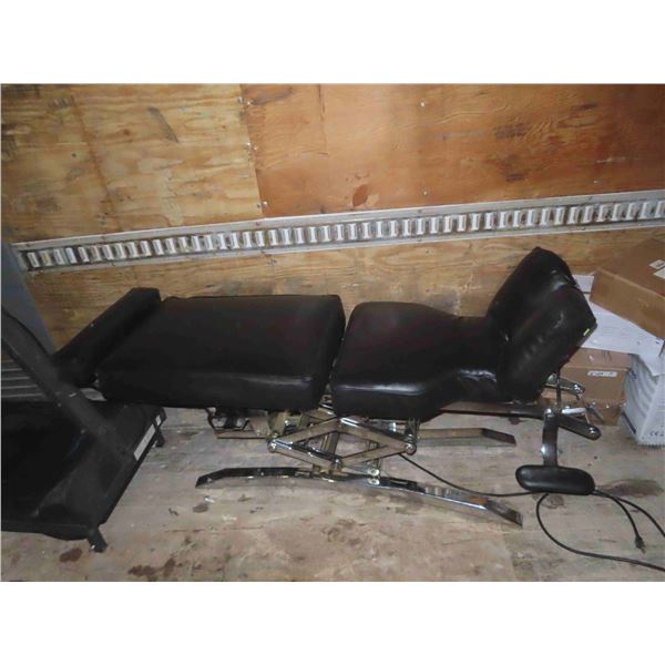 Electric Chiropractic Leather Bench