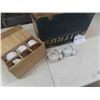 Image 3 : 9 Boxes Ceramic Swan Soap Dishes