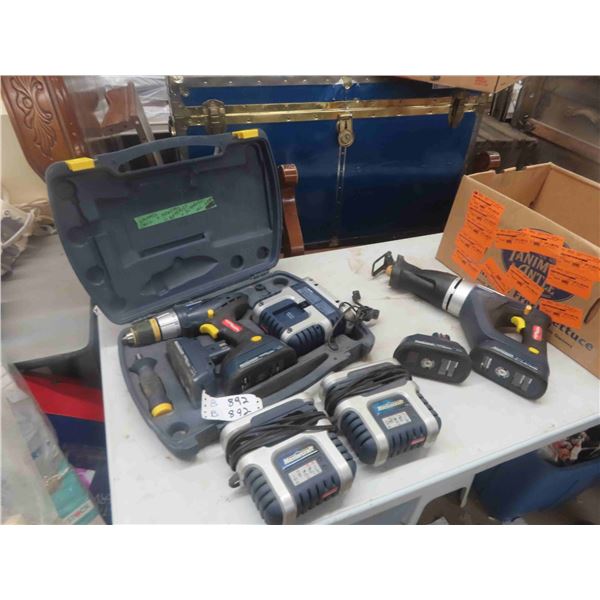 Mastercraft Hammer Drill & Gauge All -Working Condition