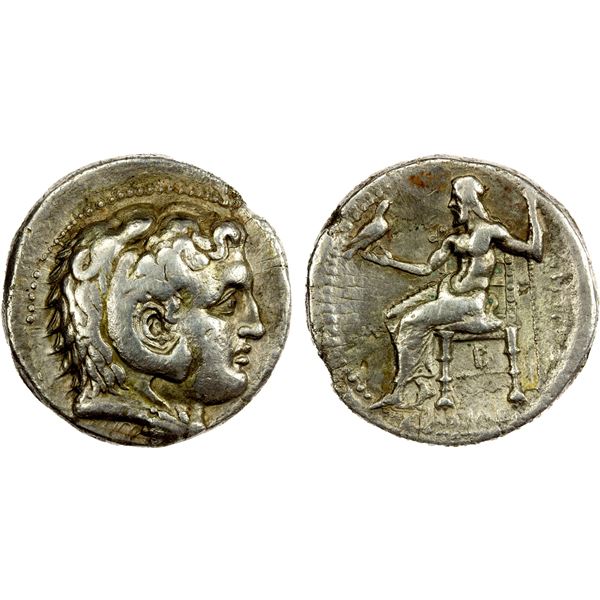 MACEDONIAN KINGDOM: Philip III Arrhidaios, 323-317 BC, AR tetradrachm (16.16g), Babylon, ca. 323-317